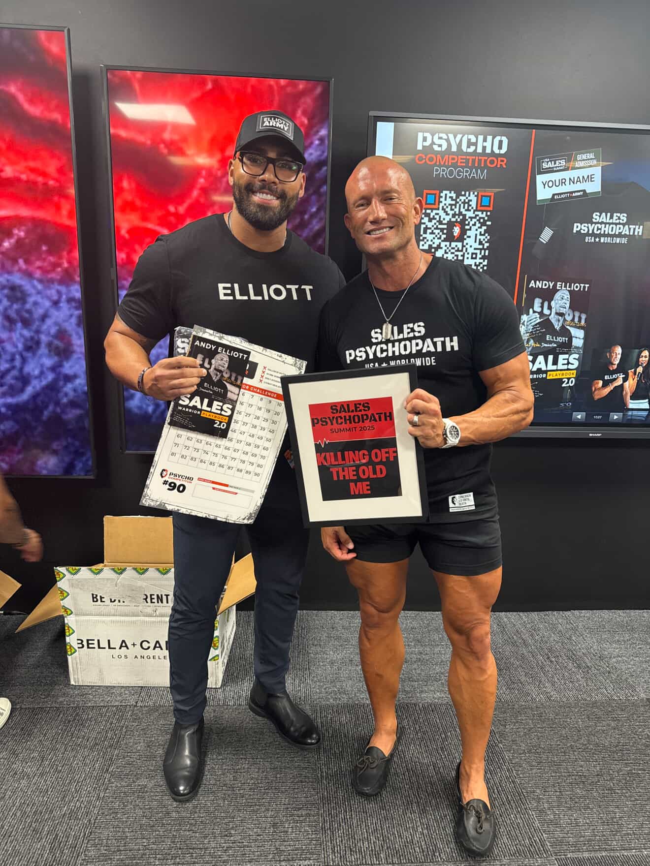 Nawfal with Andy Elliott